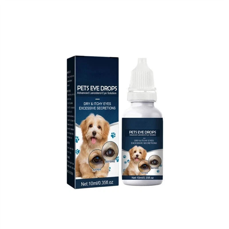 Eye Drops for Pets Bacterial,Vira<wbr/>l and Fungal &amp; Infections Dog Cat Treatment US