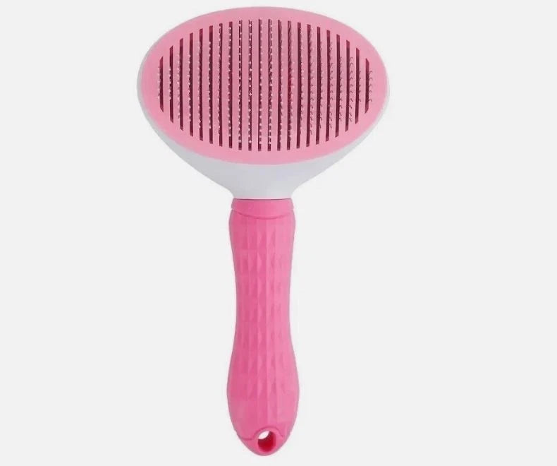 Pet Hair Remover Dog Cat Comb Grooming Massage Deshedding Self Cleaning Brush