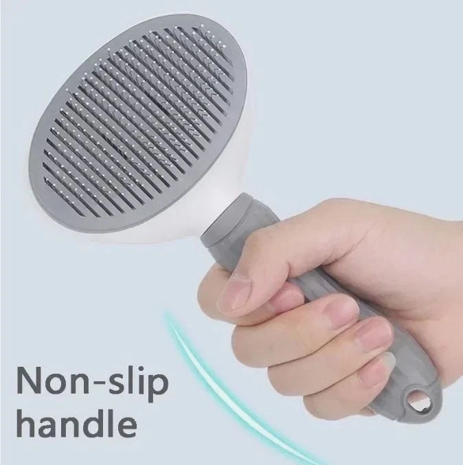 Pet Hair Remover Dog Cat Comb Grooming Massage Deshedding Self Cleaning Brush