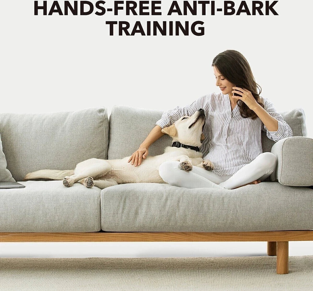 10Pc Dog Bark Control Shock Collar Two Safe Training Modes for Pets Rechargeable
