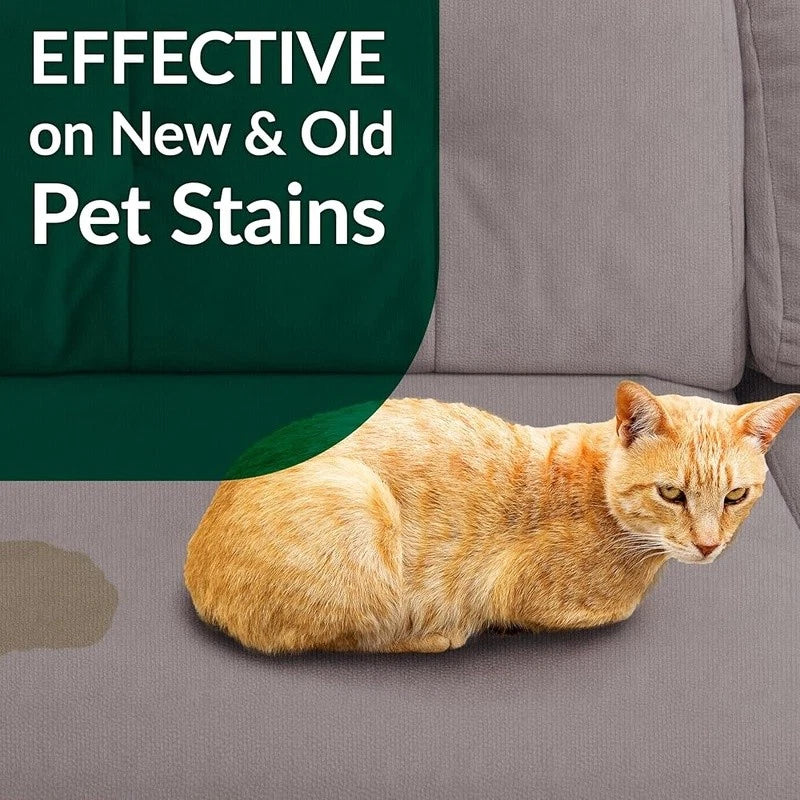 Enzyme Cleaner Stains Odors Urine Feces Vomit Carpet Upholstery Pet Safe New