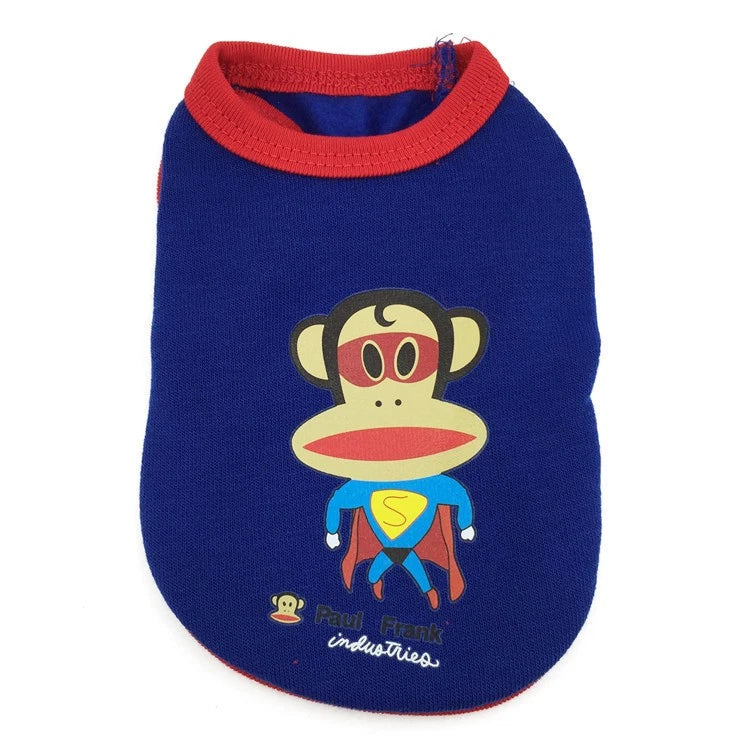 New Cartoon Warm Winter Mini Pet Clothing Clothes For Baby Puppy Small Cats Dogs