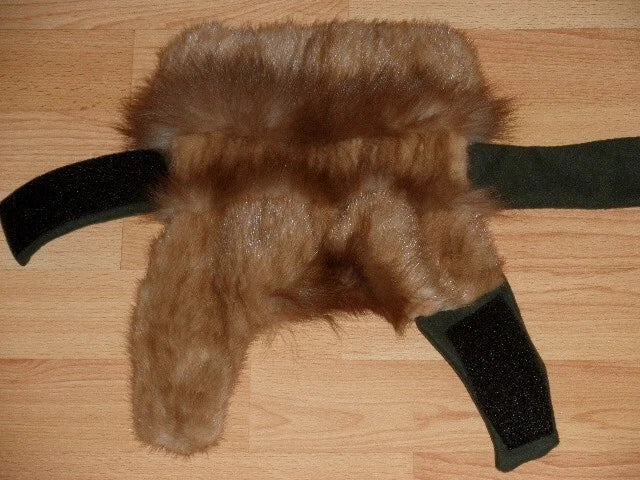 ~*~ Fashion Mink Fur Small Pet Dog Coat Clothes S M~*~