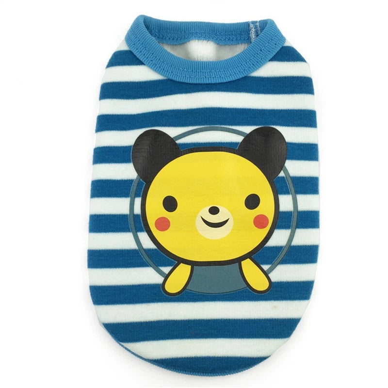 New Cartoon Warm Winter Mini Pet Clothing Clothes For Baby Puppy Small Cats Dogs