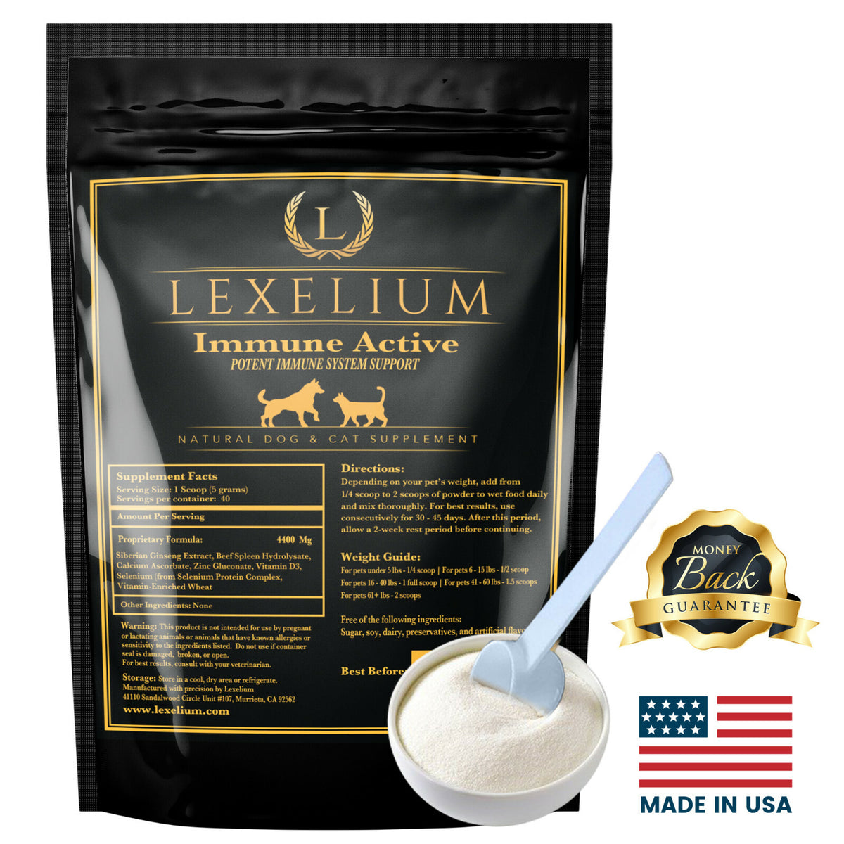 Immune System Support for Dogs and Cats | Helps Fight Off Infections &amp; Allergy