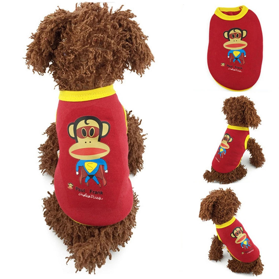 New Cartoon Warm Winter Mini Pet Clothing Clothes For Baby Puppy Small Cats Dogs