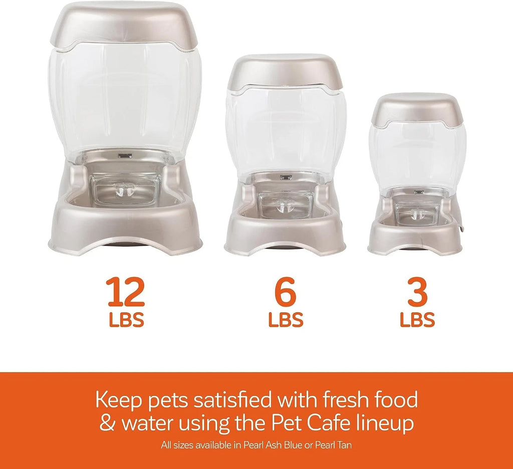 Whisker Friendly Pearlescent Pet Feeder - Accommodates Multiple Pets (6 lbs)