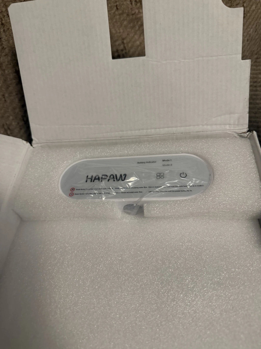 HAPAW Cat Water Fountain Automatic Pet Waterer for Cats &amp; Small Dogs Model P002