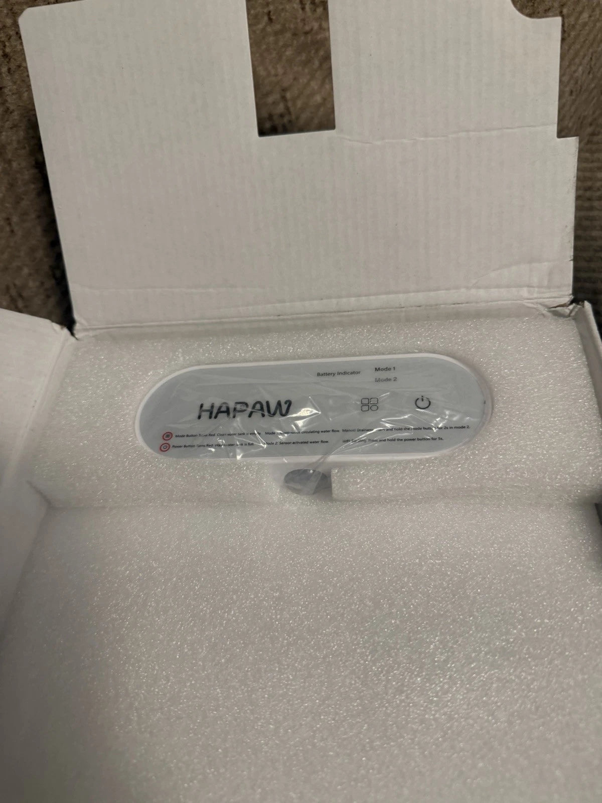 HAPAW Cat Water Fountain Automatic Pet Waterer for Cats &amp; Small Dogs Model P002