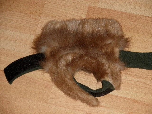 ~*~ Fashion Mink Fur Small Pet Dog Coat Clothes S M~*~