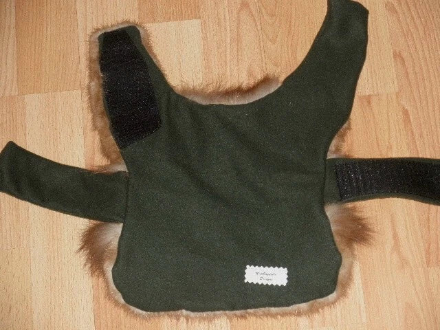 ~*~ Fashion Mink Fur Small Pet Dog Coat Clothes S M~*~