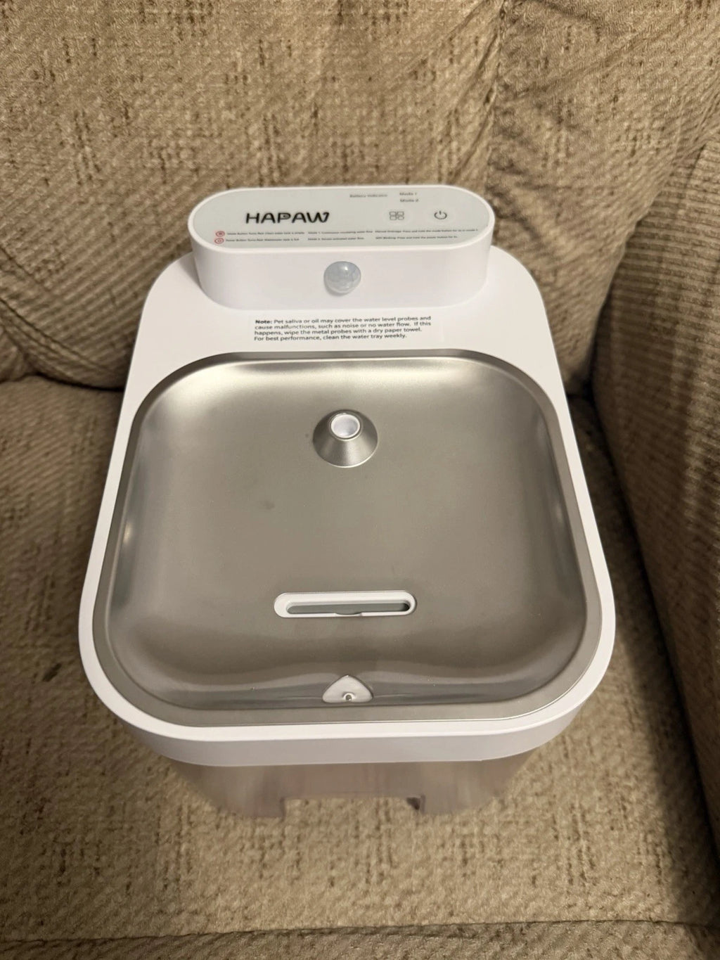 HAPAW Cat Water Fountain Automatic Pet Waterer for Cats &amp; Small Dogs Model P002