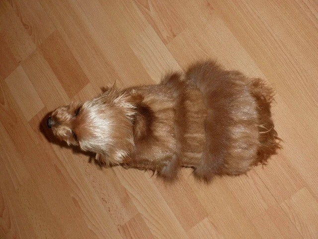 ~*~ Fashion Mink Fur Small Pet Dog Coat Clothes S M~*~