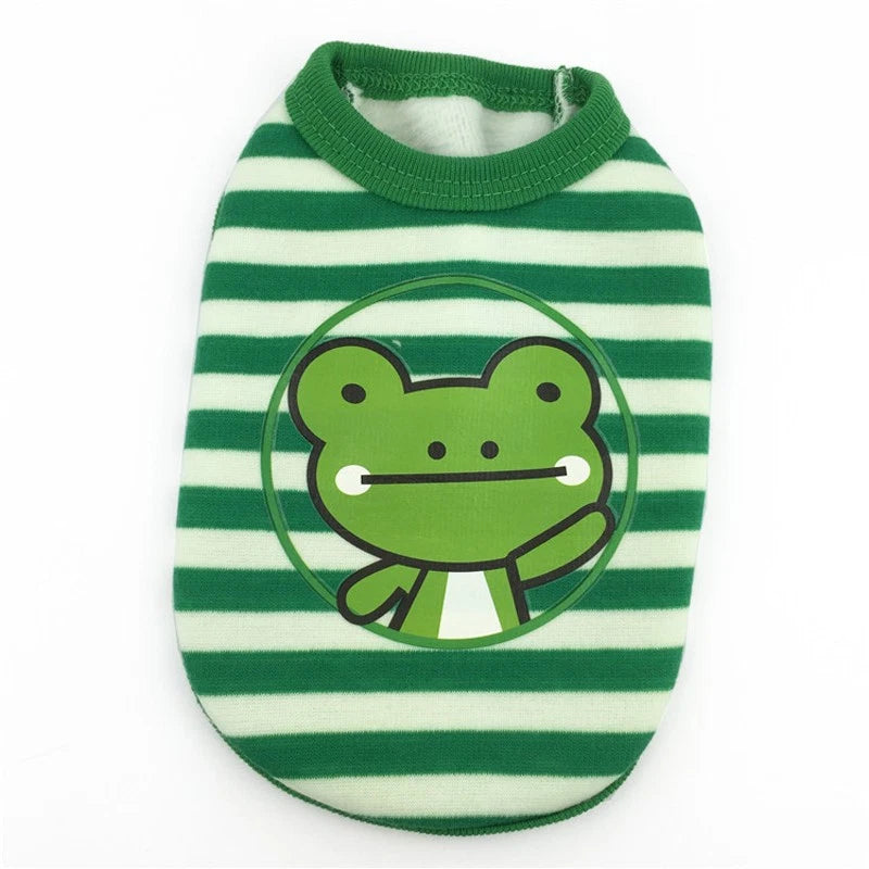New Cartoon Warm Winter Mini Pet Clothing Clothes For Baby Puppy Small Cats Dogs