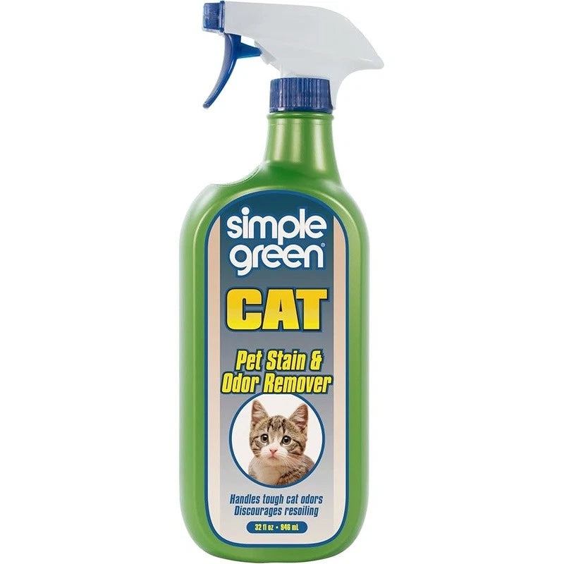 Enzyme Cleaner Stains Odors Urine Feces Vomit Carpet Upholstery Pet Safe New