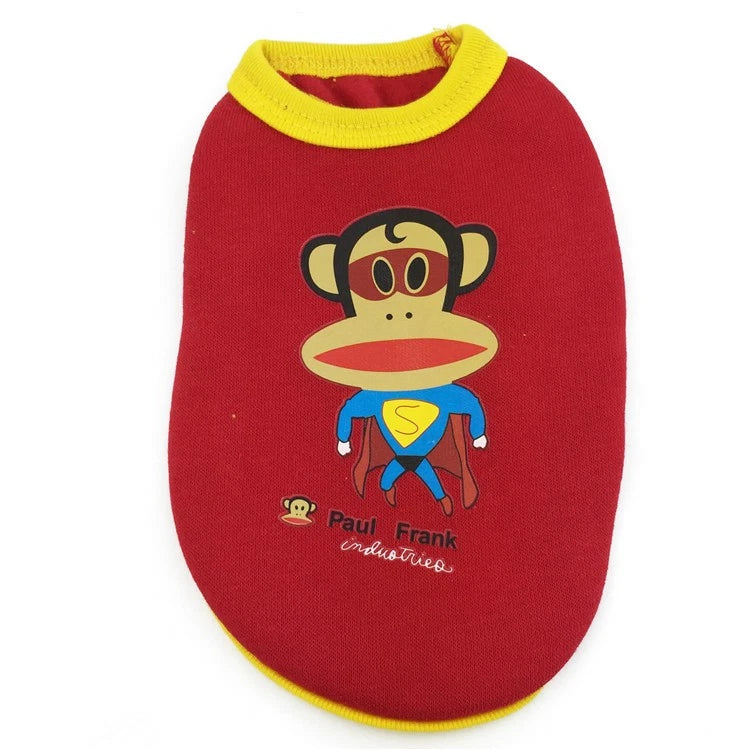 New Cartoon Warm Winter Mini Pet Clothing Clothes For Baby Puppy Small Cats Dogs