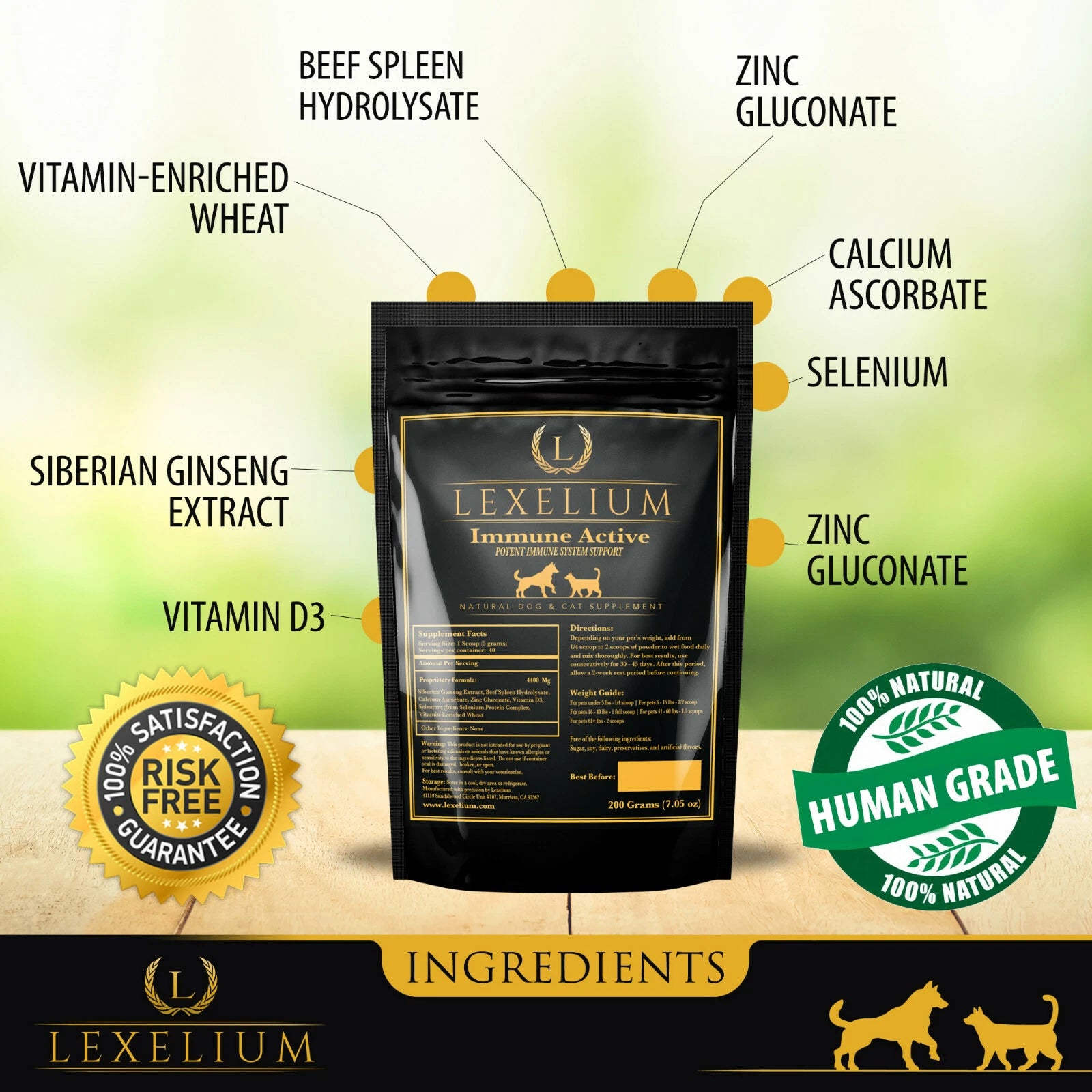 Immune System Support for Dogs and Cats | Helps Fight Off Infections &amp; Allergy