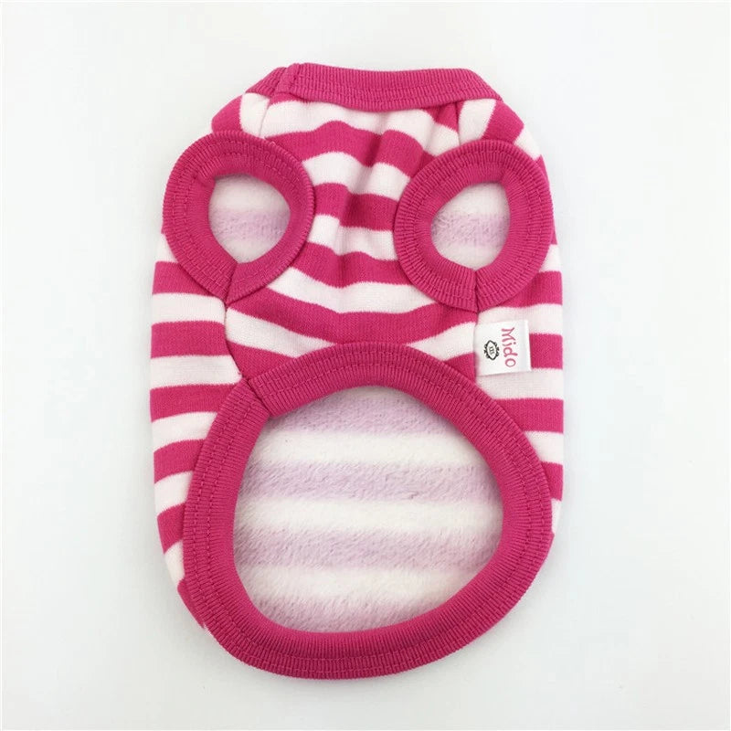 New Cartoon Warm Winter Mini Pet Clothing Clothes For Baby Puppy Small Cats Dogs