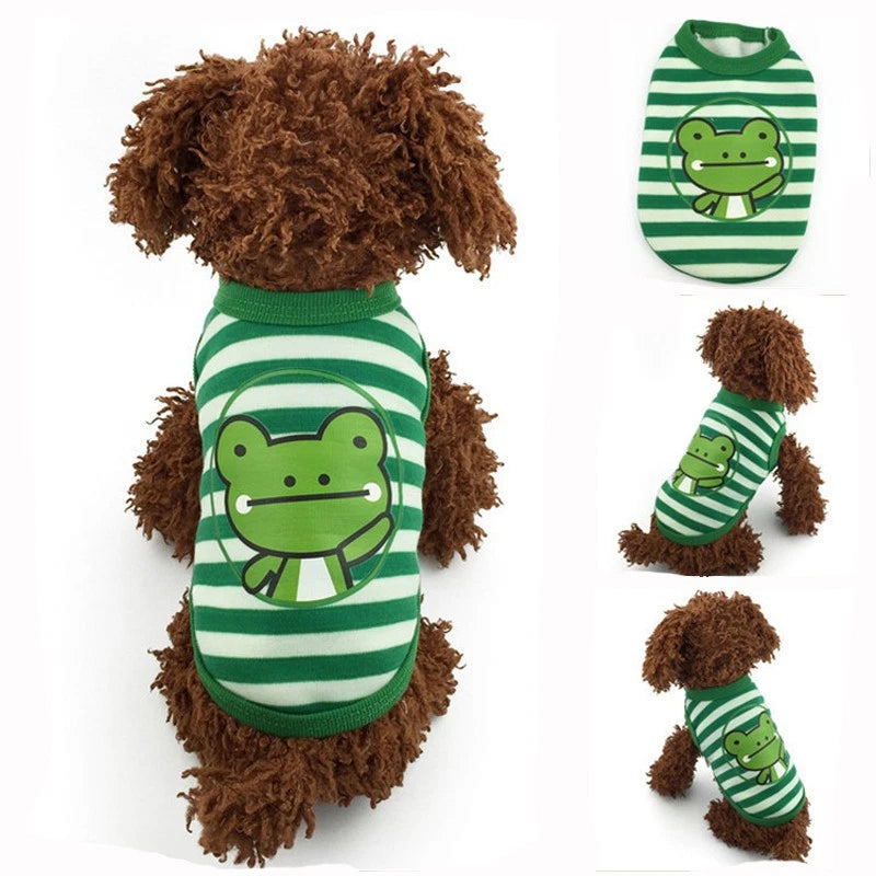 New Cartoon Warm Winter Mini Pet Clothing Clothes For Baby Puppy Small Cats Dogs