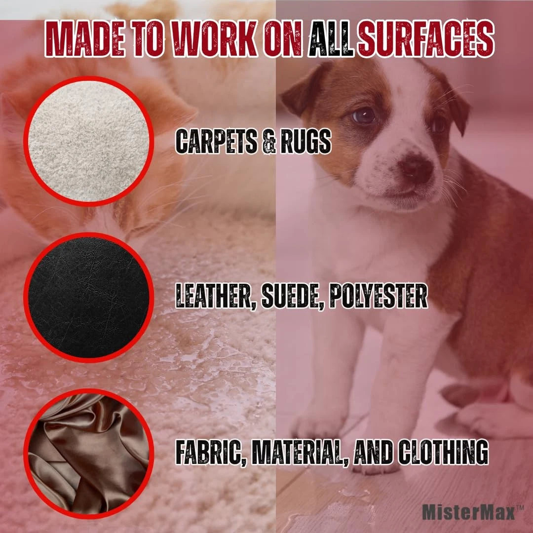 Anti Icky Poo Pet Urine Enzyme Cleaner &amp; Feces Odor Remover, Enzymatic Cleane...