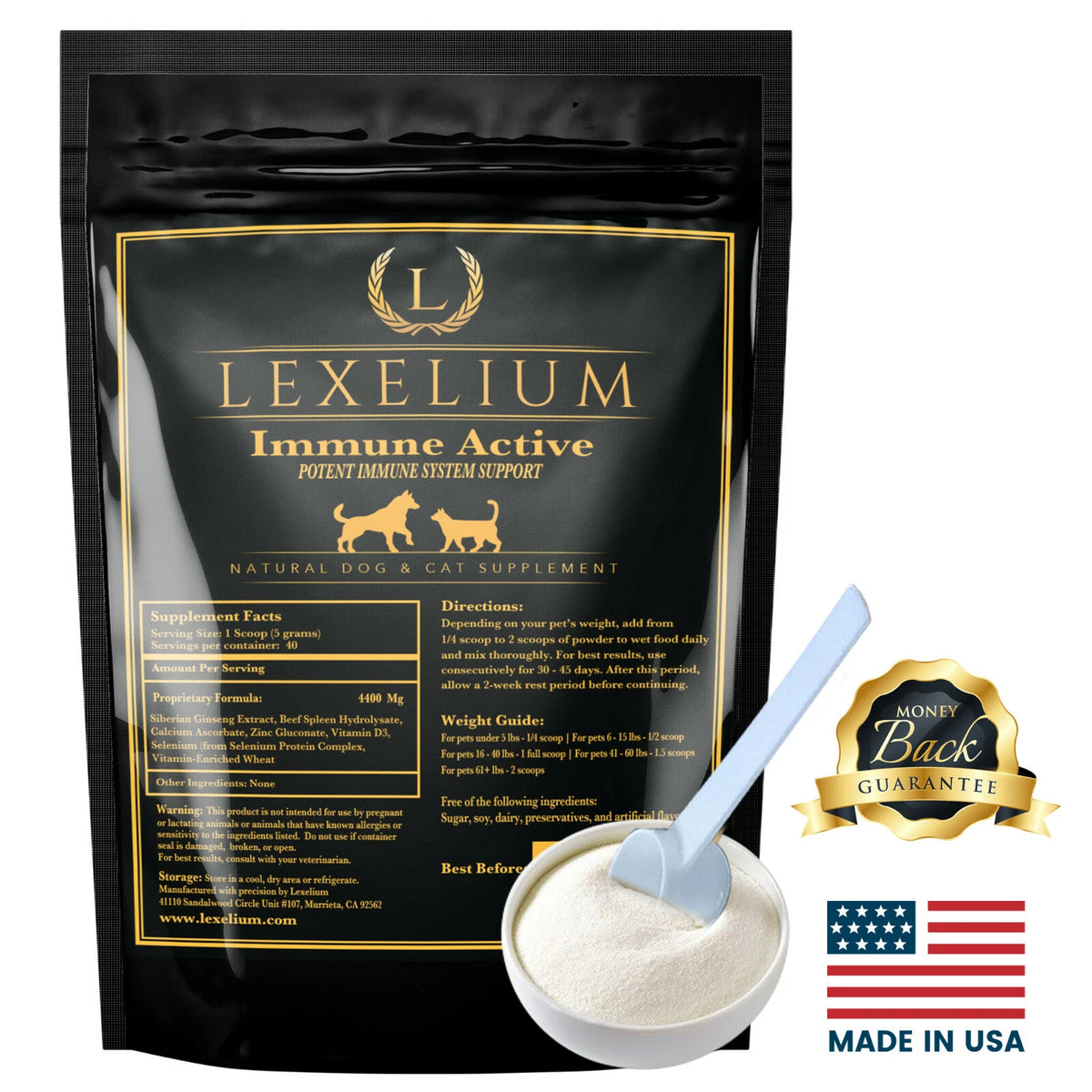 Immune System Support for Dogs and Cats | Helps Fight Off Infections &amp; Allergy
